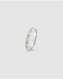 Ichu - Personalised Letter K Ring