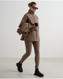 Aim'n - Oversized Quilted Jacket