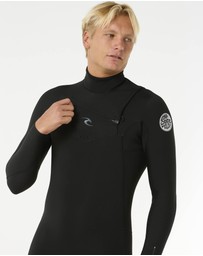 Rip Curl - Mens Dawn Patrol 4/3 Chest Zip Steamer Wetsuit