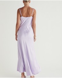 MOS The Label - Calista Cowl Neck Midi Dress