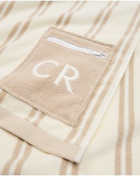 Country Road - Australian Cotton Cr Logo Pocket Towel