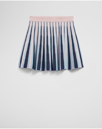 Country Road - Pleated Knit Skirt
