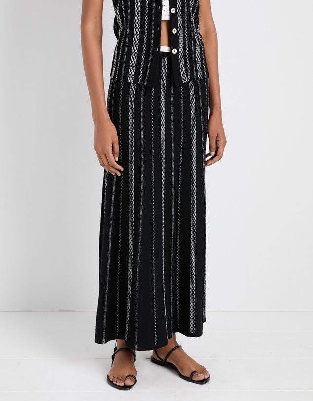 Proenza Schouler White Label - Morena Skirt In Textured Knit