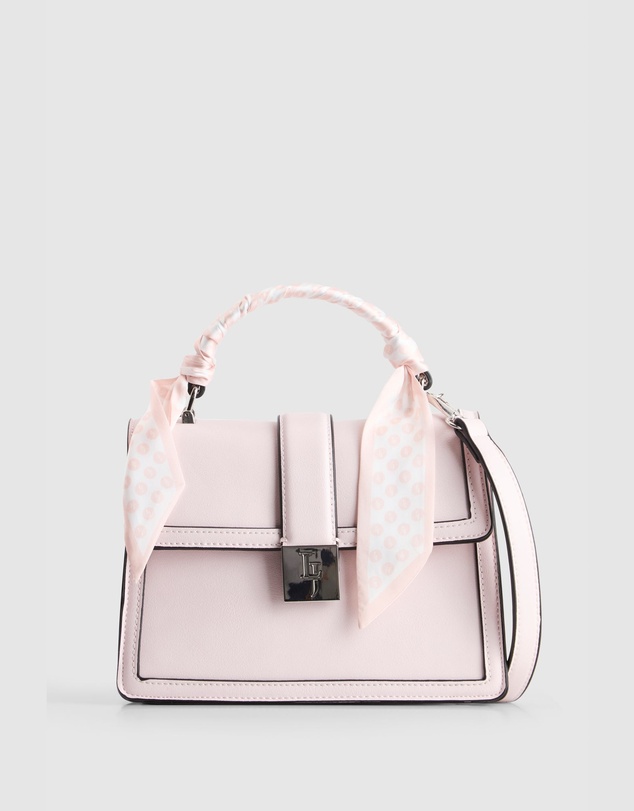 Laura Jones - Scarf Top Handle Bag
