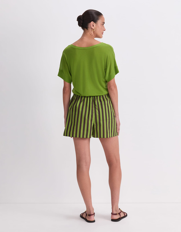 Sportscraft - Tara Stripe Cotton Short