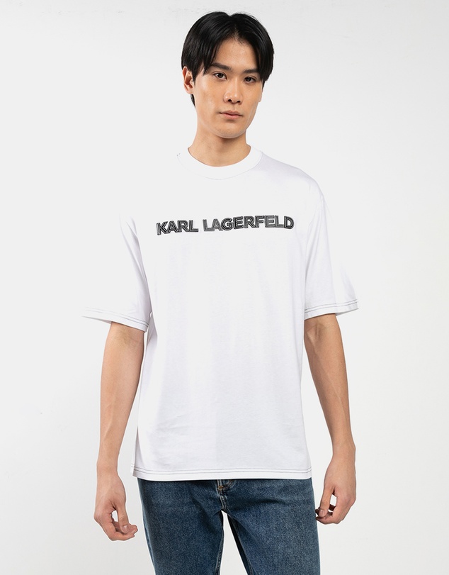 Karl Lagerfeld - Contrast Stitch T-Shirt
