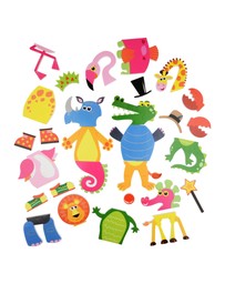 Bright Child - Amazing Animals Bath Stickers