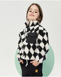 Rock Your Kid - Harlequin Sherpa Sweater