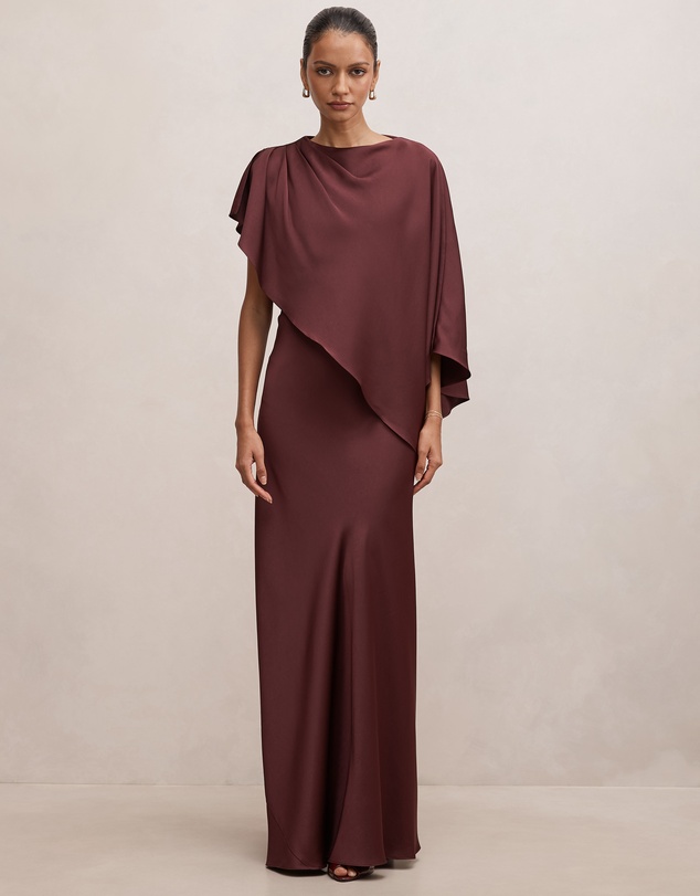 Forever New Petite - Zinnia Petite Cape Maxi Dress