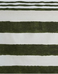 Aura Home - Riviera Stripe Cotton Linen Tablecloth