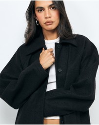 AERE - Boucle Cocoon Coat