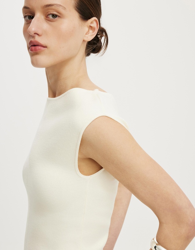Cotton On - Double Knit Boat Neck Top