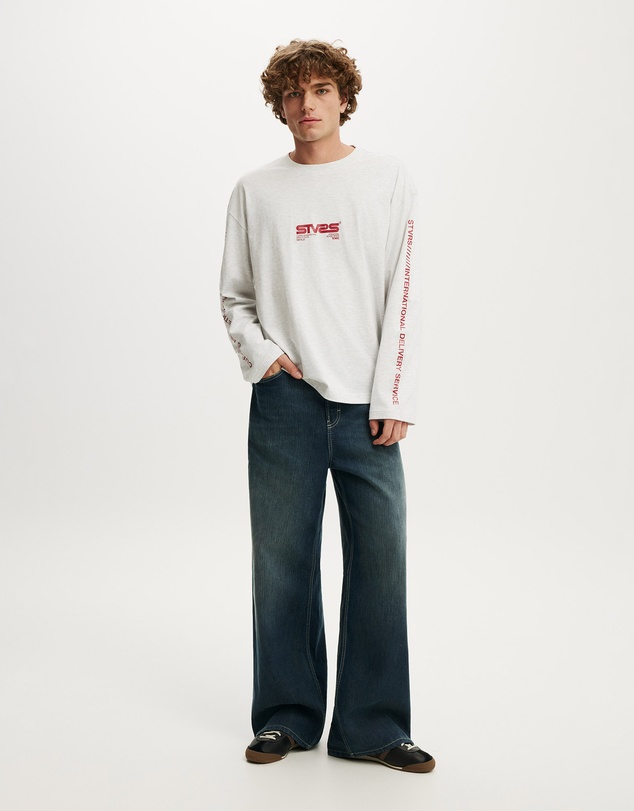 Cotton On - Regular Fit Graphic Ls T-Shirt