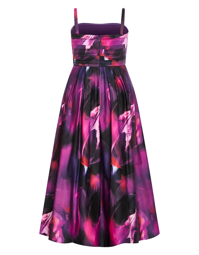 City Chic - Rosalee Sleeveless Print Maxi Dress