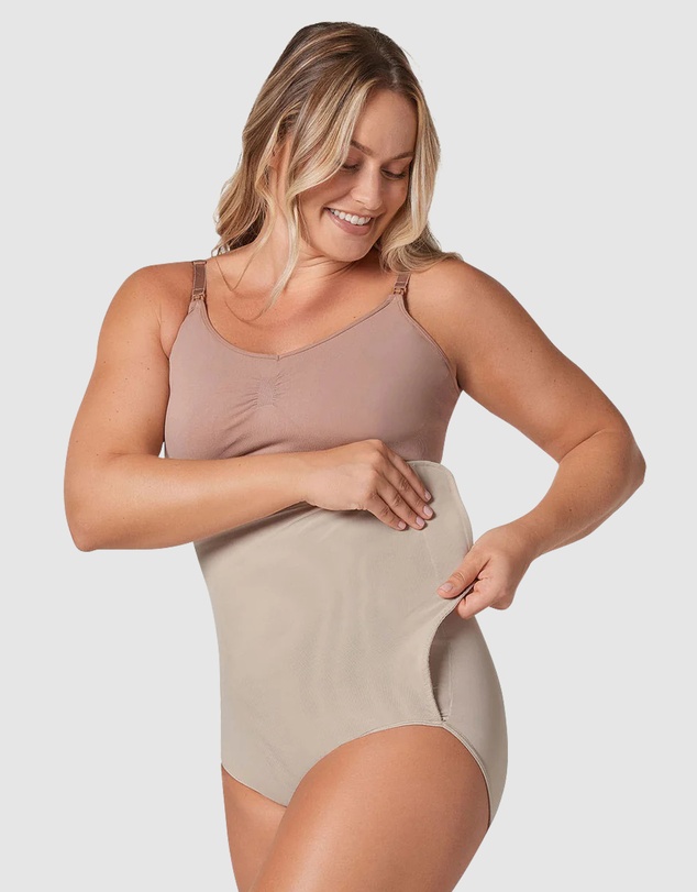 Leonisa - Bellyflex Total Adjustable Post-Surgery or Postpartum Belly Wrap Brief