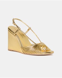 Loeffler Randall - Marren Strappy Slingback Wedge Sandals