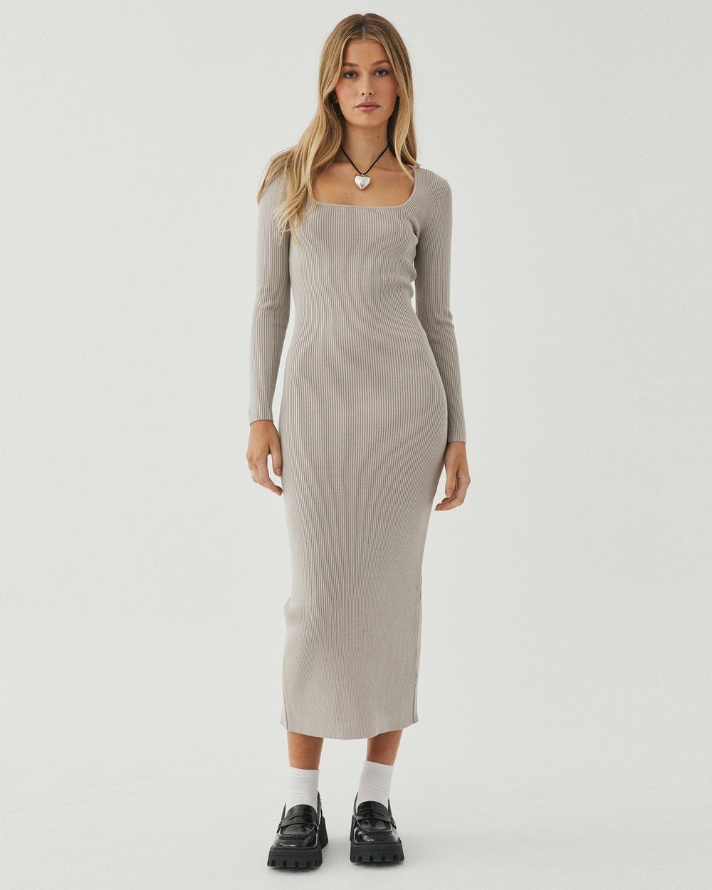 Fawn Long Sleeve Midi Dress by Supre Online | THE ICONIC | Australia