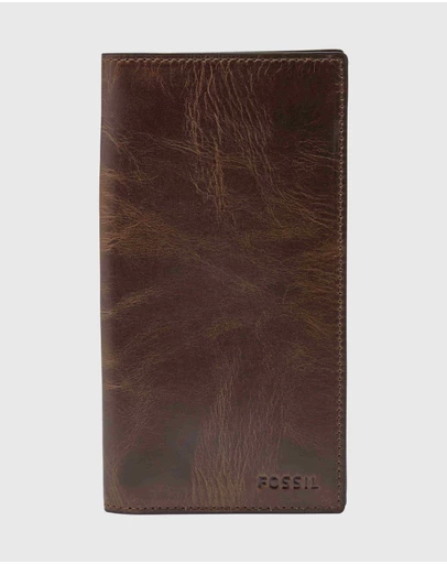 Fossil - Derrick Dark Brown Bifold Wallet