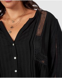 The Poetic Gypsy - Bridget Crochet Blouse