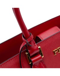 Pre-Loved by Azura Reborn - Pre-Loved Soft Calf Trimmed Saffiano Convertible Tote