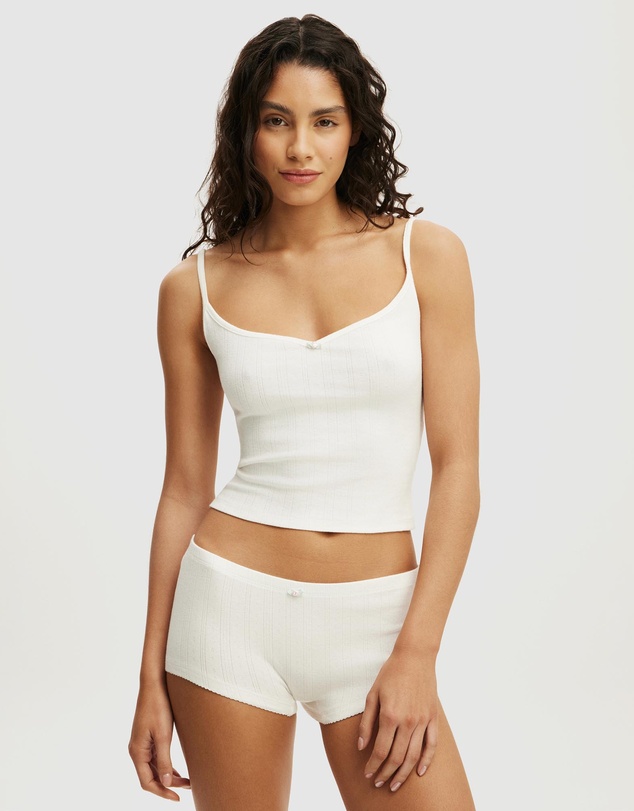 Cotton On Body - Dreamy Soft Pointelle Micro Shorts