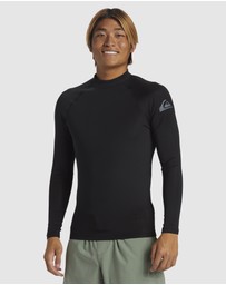 Quiksilver - Mens Everyday Heat Long Sleeve UPF 50 Surf T-Shirt