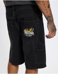 Worship - On Leave Carpenter Jean Shorts