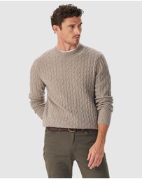 R.M.Williams - Jones Lambswool Cable Knit