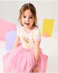 Rock Your Kid - Christmas Ringer Dress - Kids