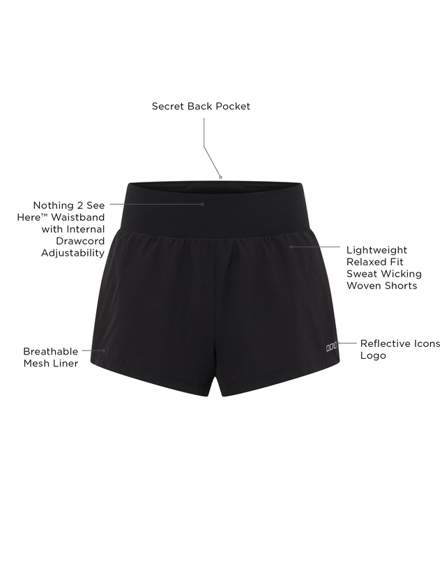 Lorna Jane - Amy Stretch & Stride Pocket Run Shorts