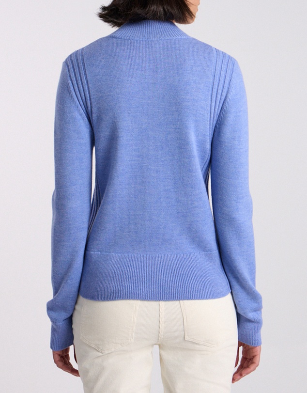David Lawrence - Zip Thru Merino Cardigan