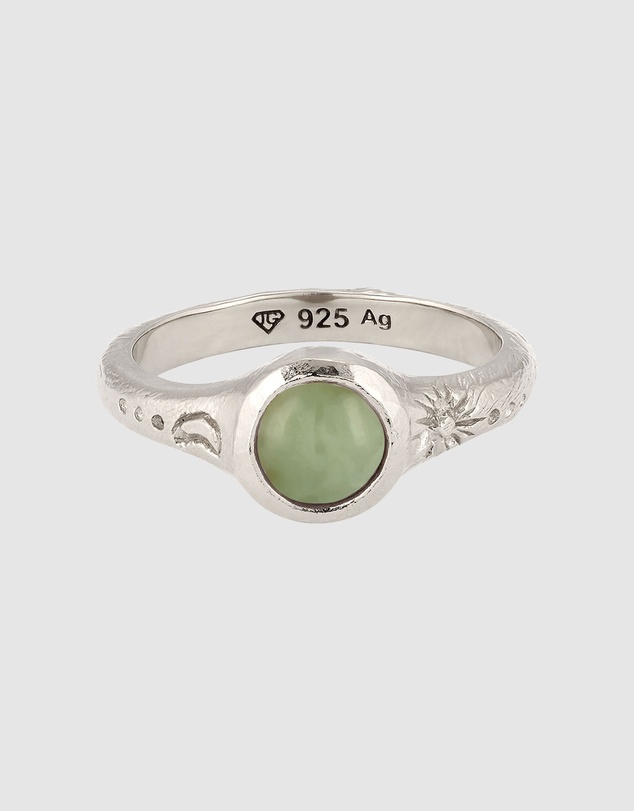 Haze & Glory - Botanical Jade Ring