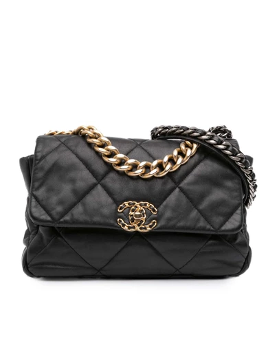 Pre-Loved by Azura Reborn - Pre-Loved Large Lambskin 19 Flap