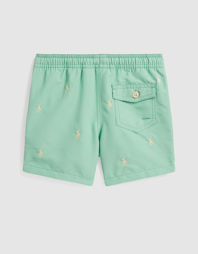 Polo Ralph Lauren - Traveler Polo Pony Swim Trunks - Babies-Kids