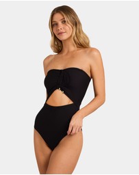 Billabong - Womens Tanlines Bandeau One Piece Swimsuit