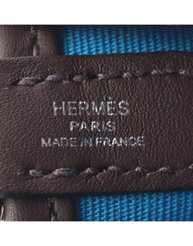 Hermes - Pre-Loved Toile and Swift Neo Evelyne TPM