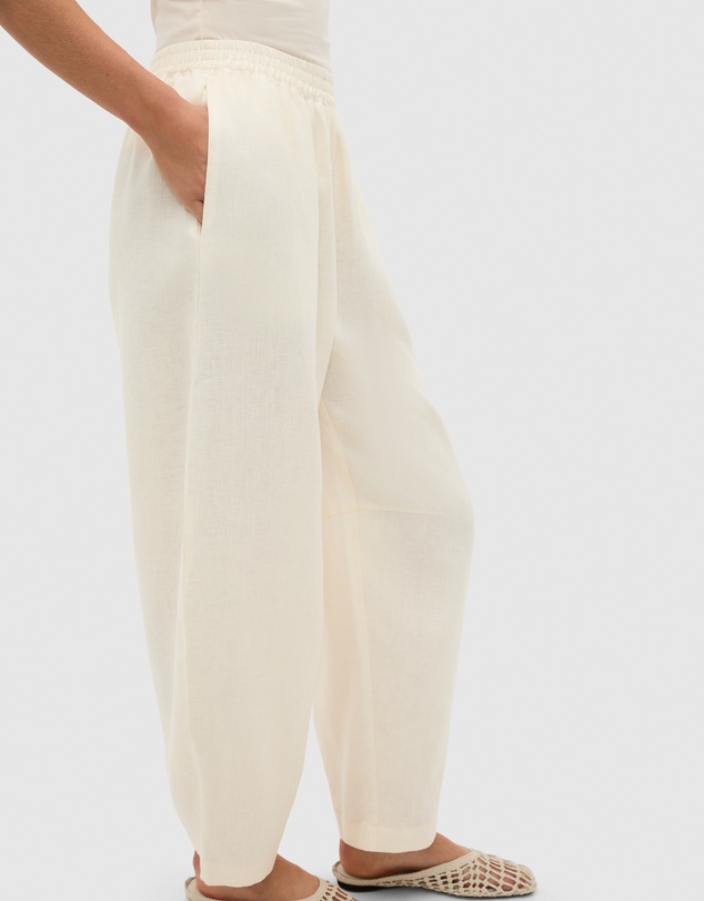 Seed Heritage - Core Linen Soft Barrel Leg Pant