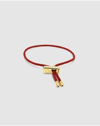Nialaya Jewellery - String Bracelet with Adjustable Lock