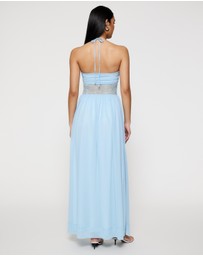 Lover - Isla Lace Halter Maxi Dress