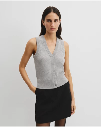 Country Road - Cotton Cash Knit Vest