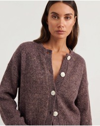 Jag - Lily Fluffy Knit Cardigan