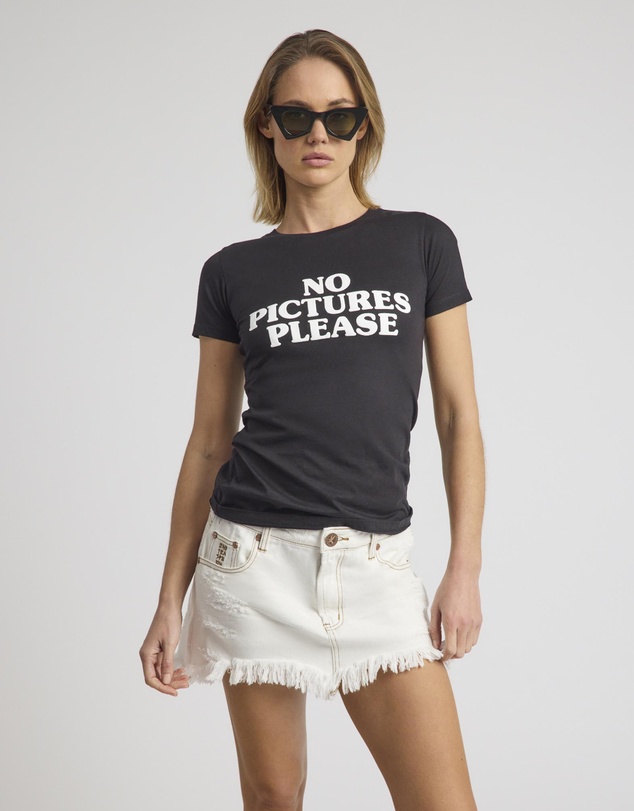 ONE TEASPOON - No Pictures Please Fitted Tee