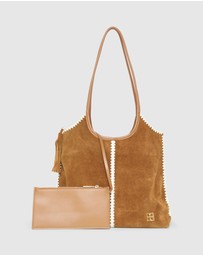 Belle & Bloom - Back To Friends Suede Shopper