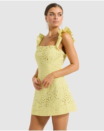 Pasduchas - Clemenine Ruffle Mini Dress