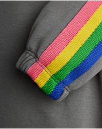 Mini Rodini - The Milky Way Rainbow Panel Sweatshirt - Babies-Teens