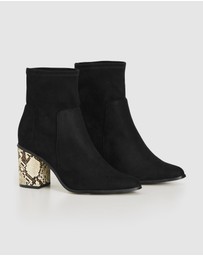 City Chic - WIDE FIT Kendra Ankle Boot
