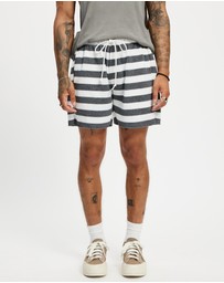 Surrounded By Ghosts - The Hibonite Fleece Drawstring Shorts