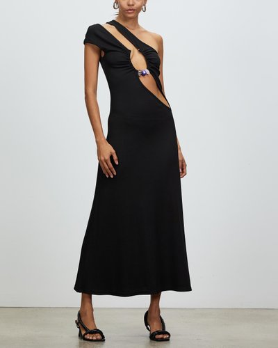 Quartz Split Ruched Tank Dress