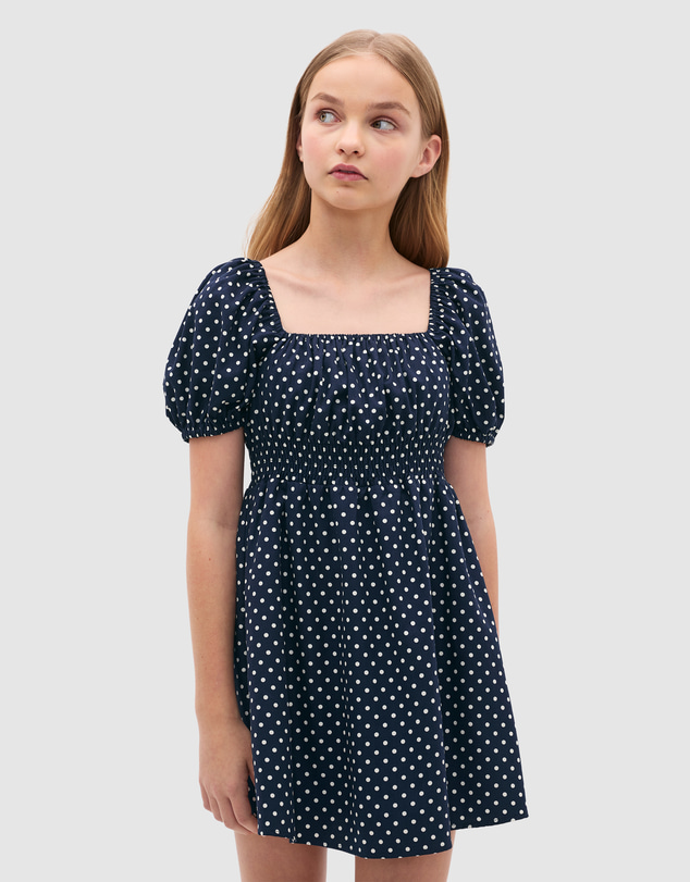 Seed Heritage - Puff Sleeve Dress - Teen