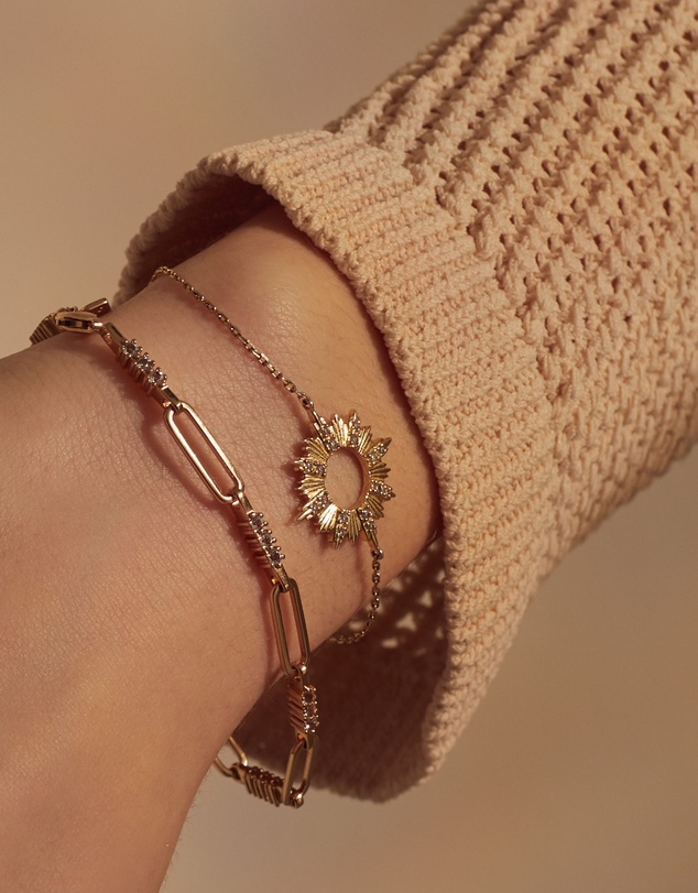 Wanderlust + Co - Sunseeker Gold Bracelet